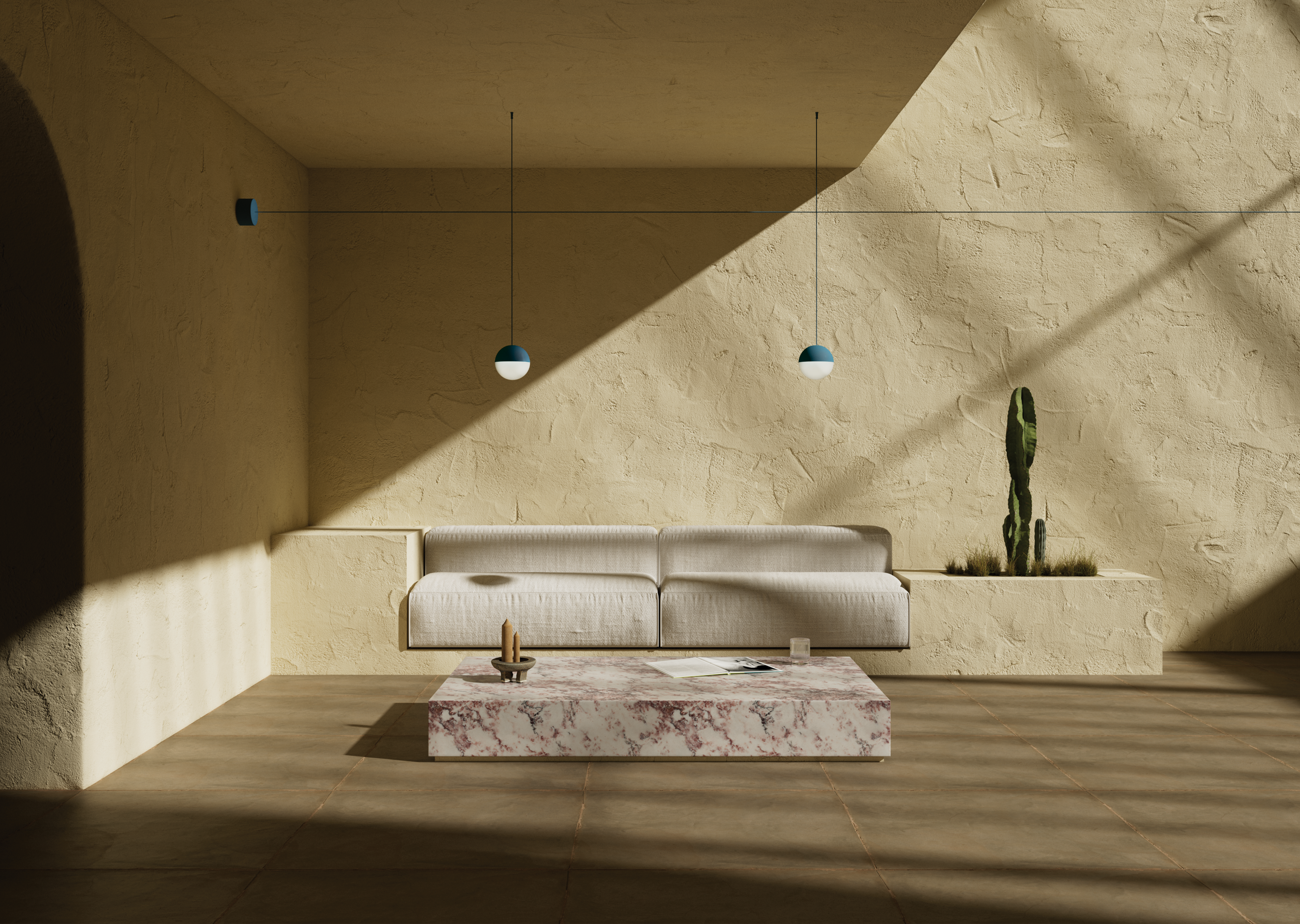 String Lights, in new blue finish