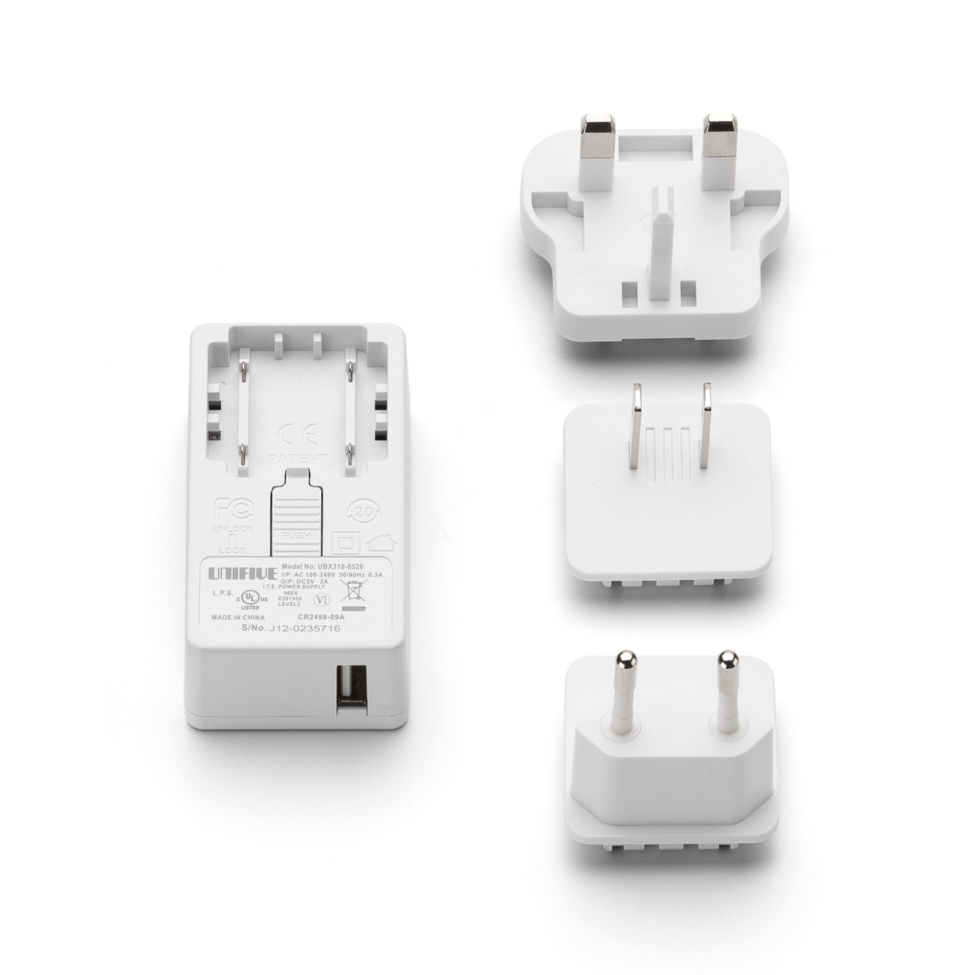 Adapter 5V. Min 2A | EUR USA UK