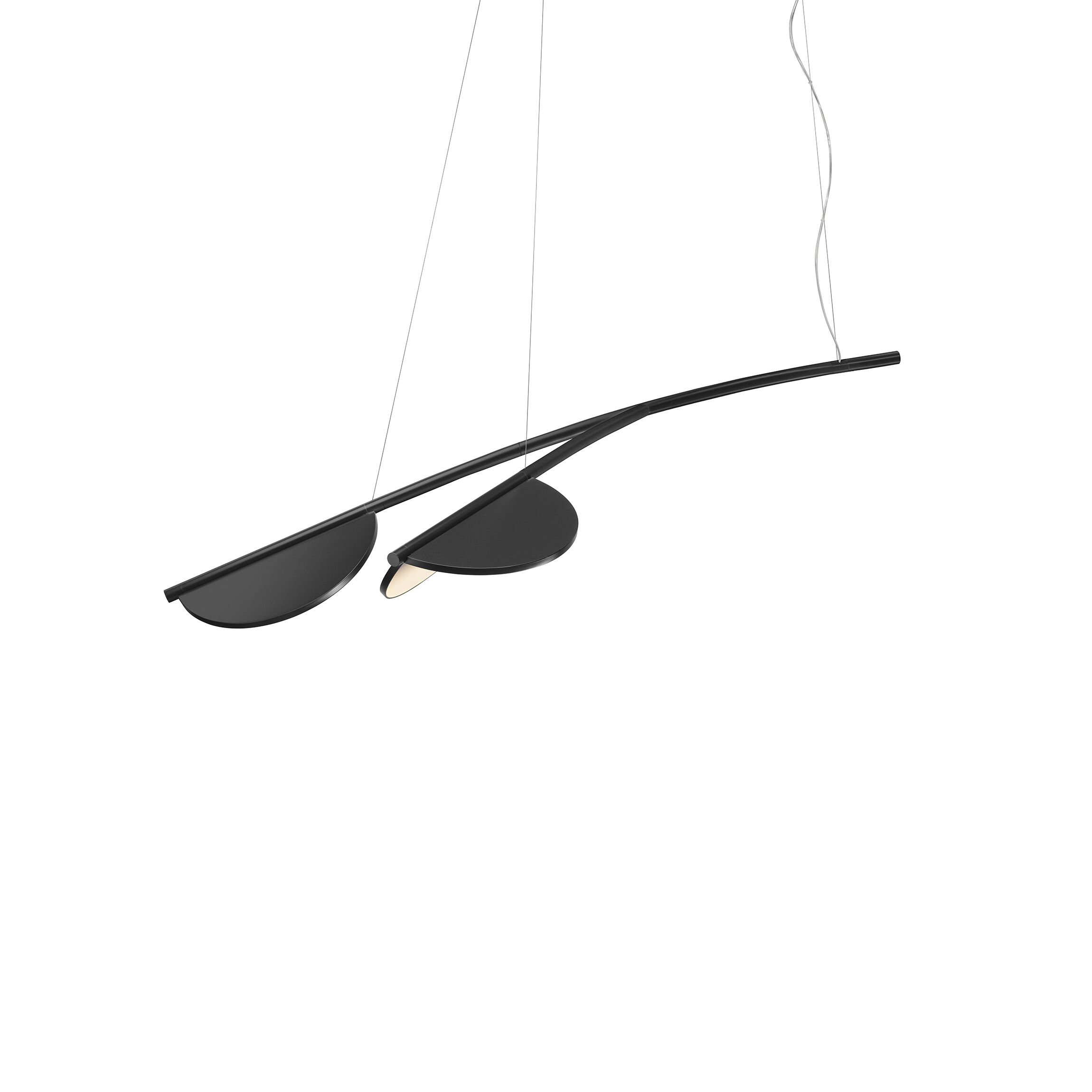 Flos Almendra Organic Suspension Short 2 Primer lamp, Out of Production